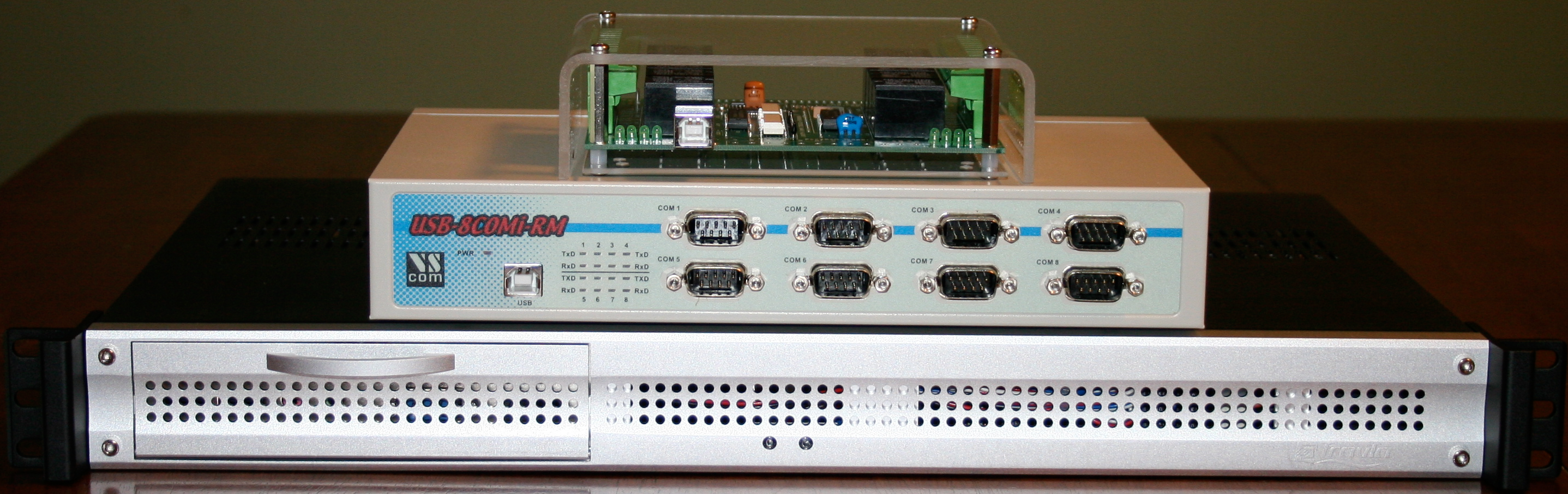 LSL LPN-SEC Standard Hardware with 8 Port Relay and 8 Port external serial interface